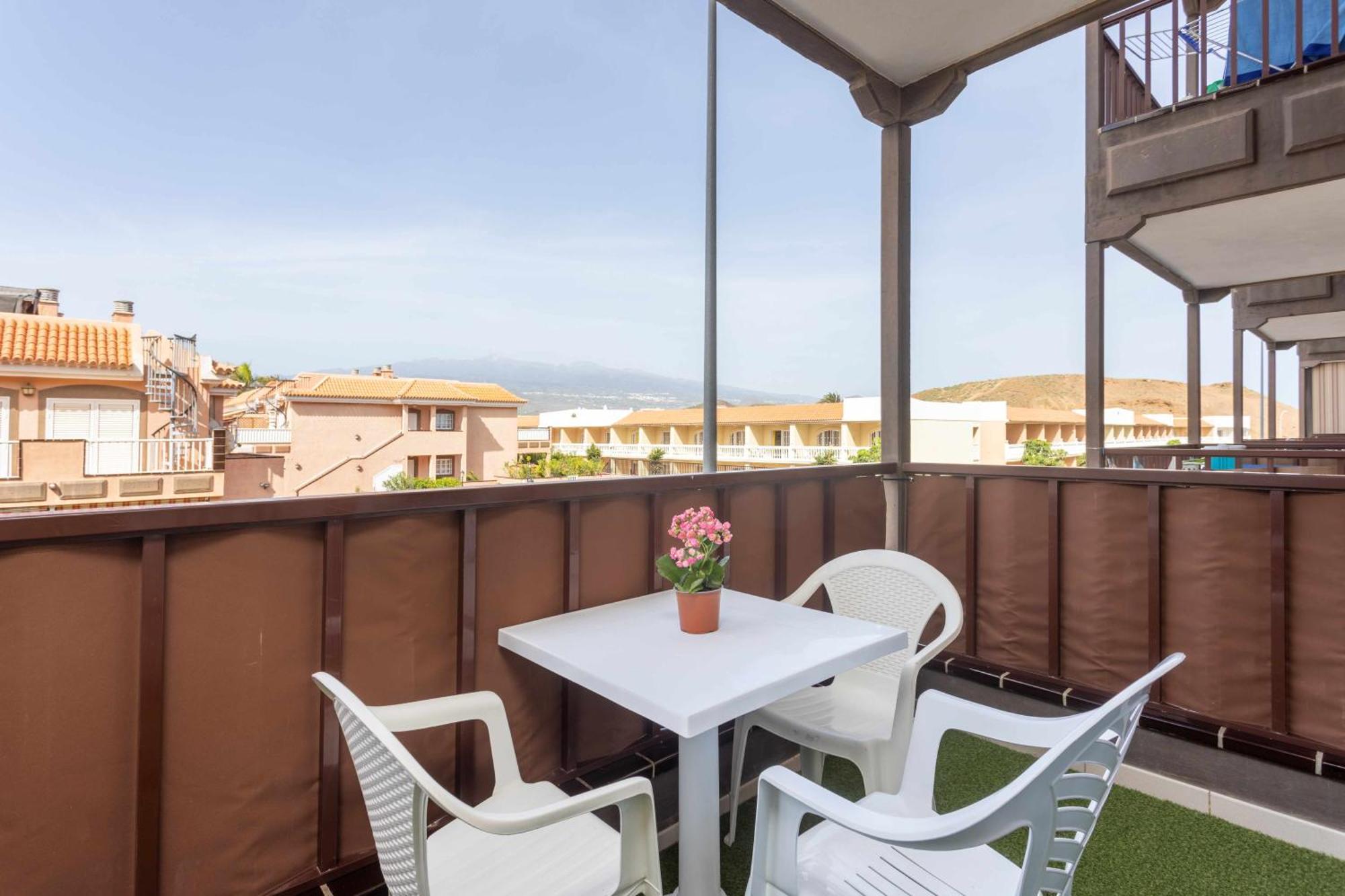 Agradable Piso Con Piscina & Playa Terraza Y Wifi Apartment Costa Del Silencio Exterior photo