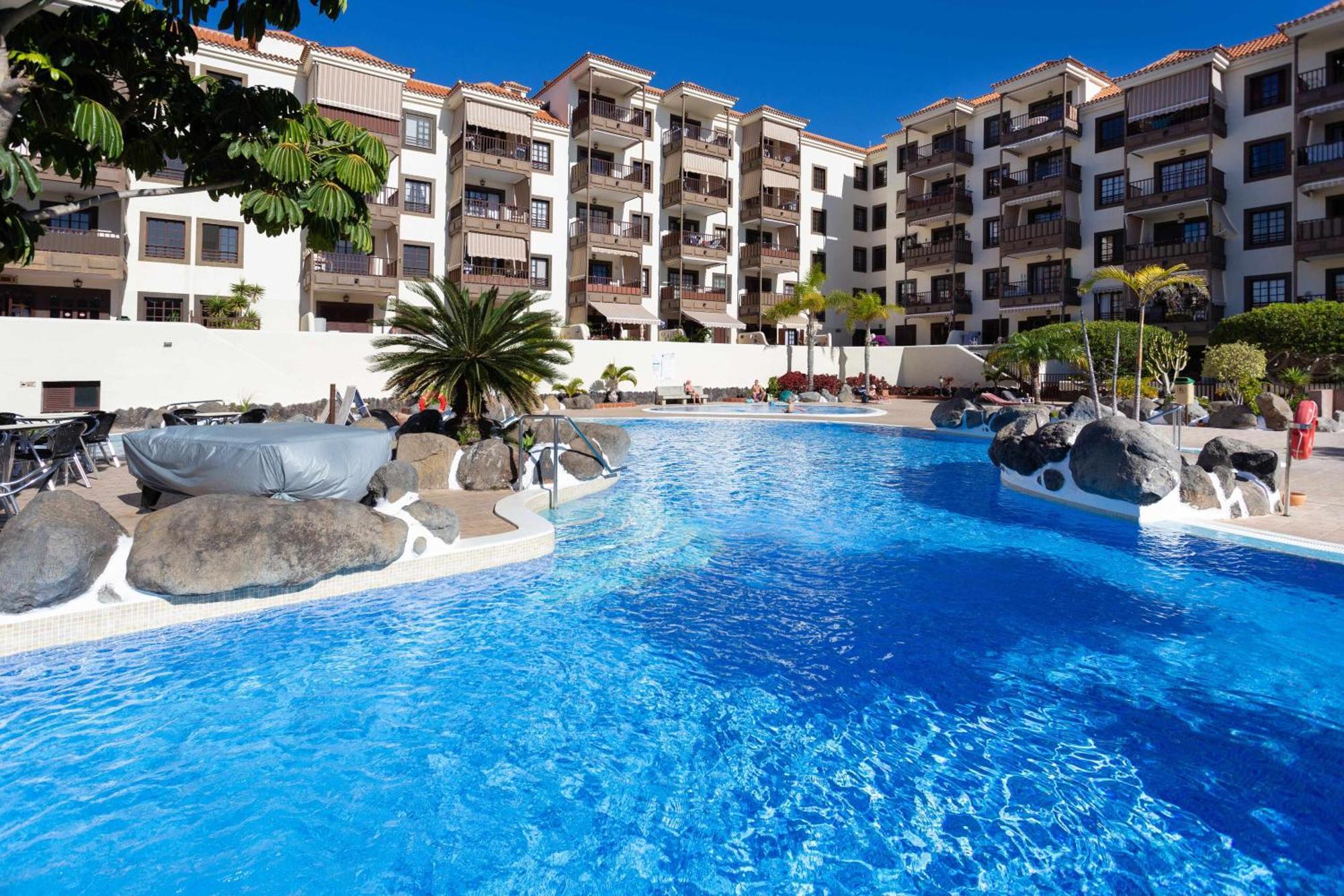 Agradable Piso Con Piscina & Playa Terraza Y Wifi Apartment Costa Del Silencio Exterior photo
