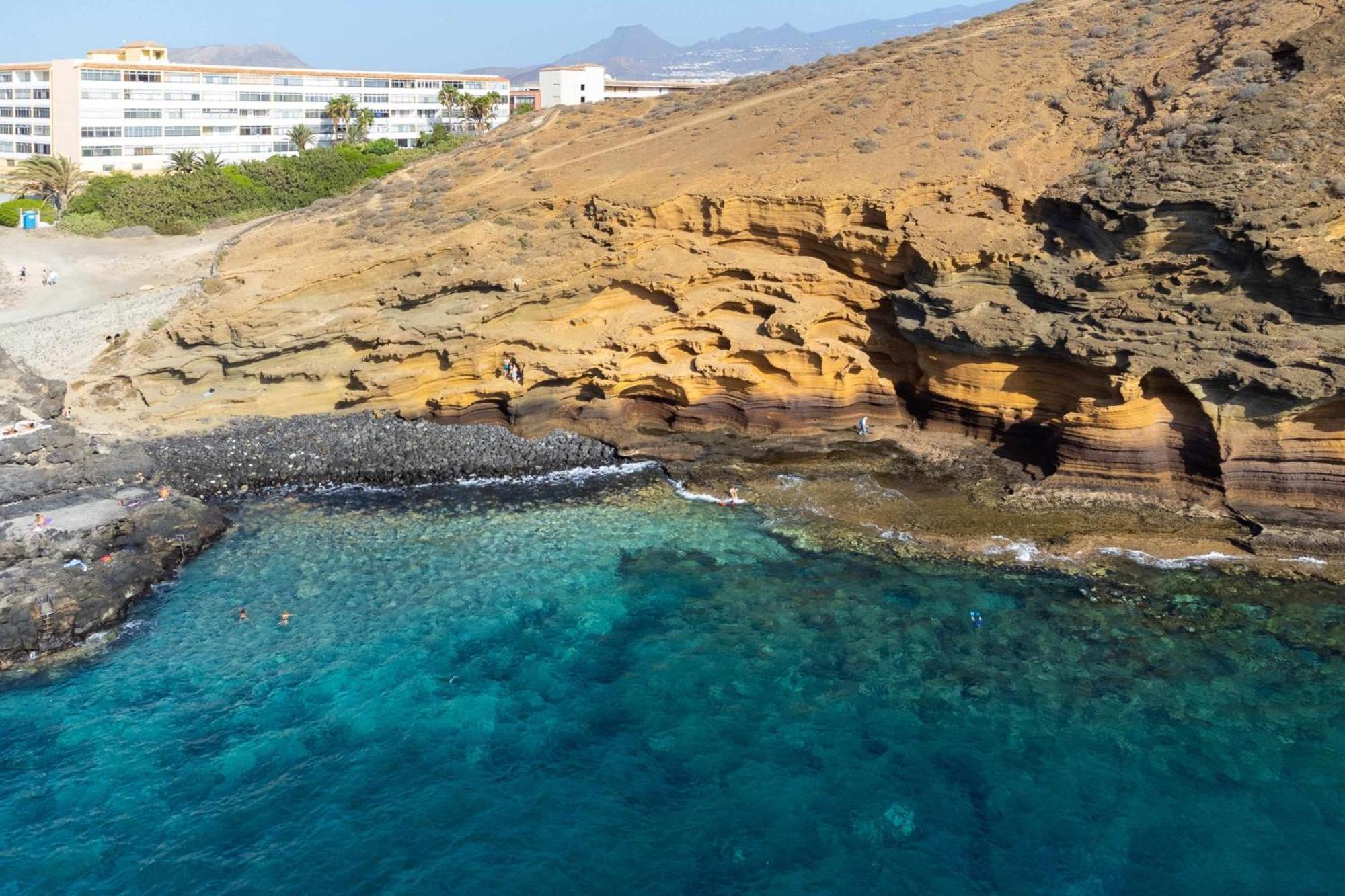 Agradable Piso Con Piscina & Playa Terraza Y Wifi Apartment Costa Del Silencio Exterior photo